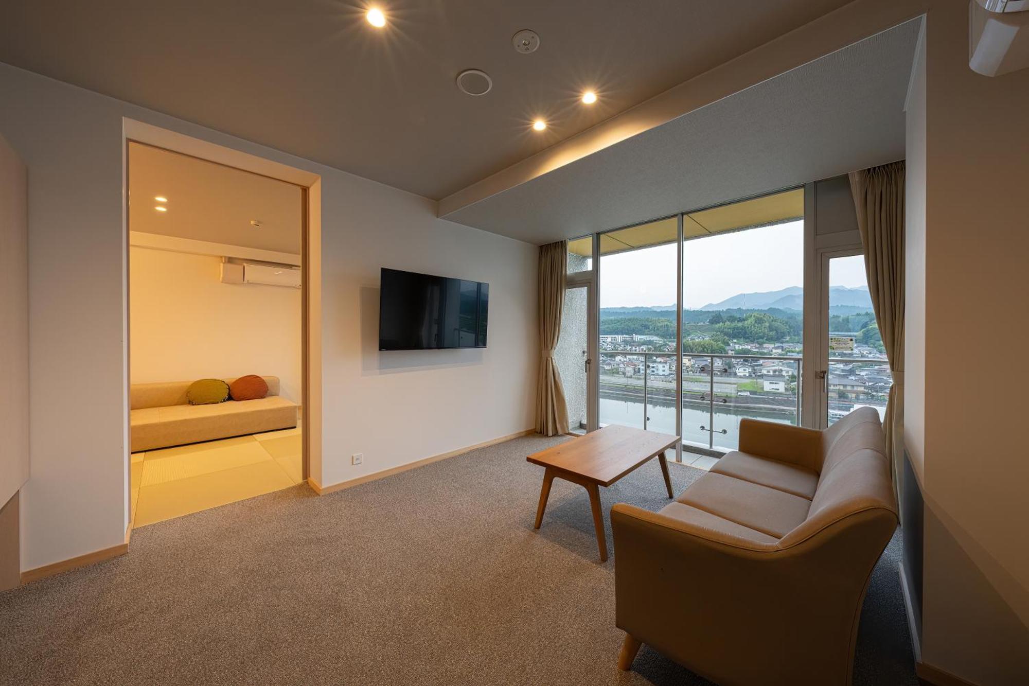 Mikuma Hotel Hita Ngoại thất bức ảnh